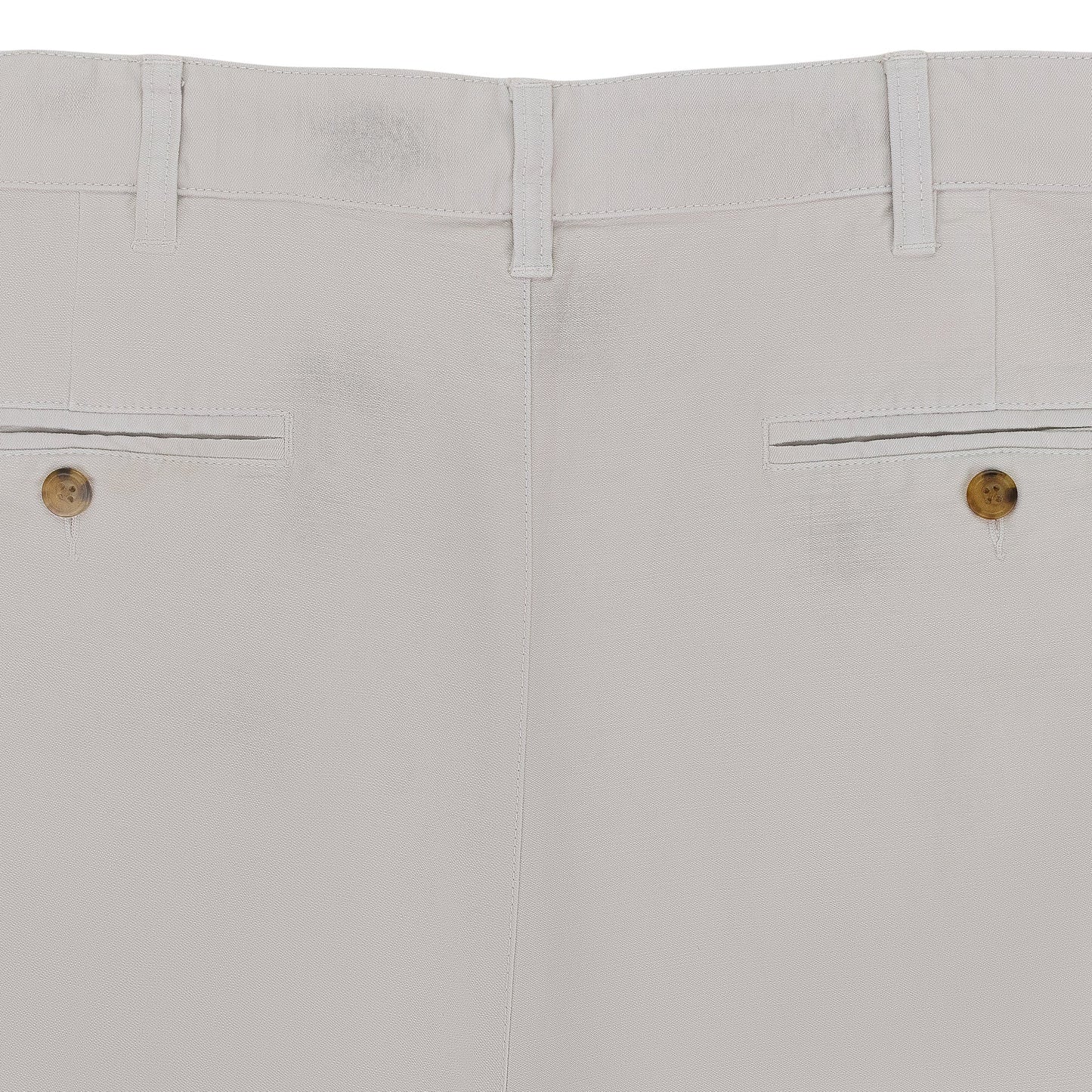 OFF-WHITE DOUBLE PLEATED TROUSERS