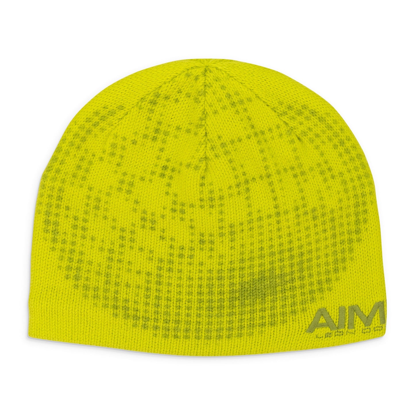 GREEN NEW BALANCE GEO PRINT BEANIE