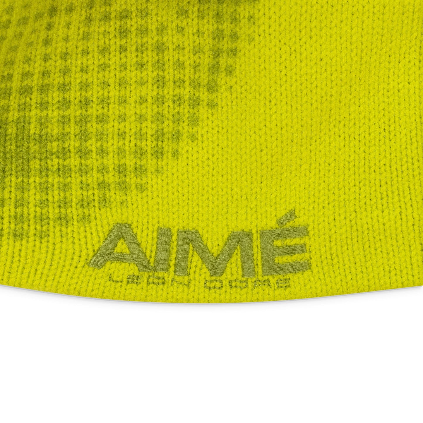 GREEN NEW BALANCE GEO PRINT BEANIE