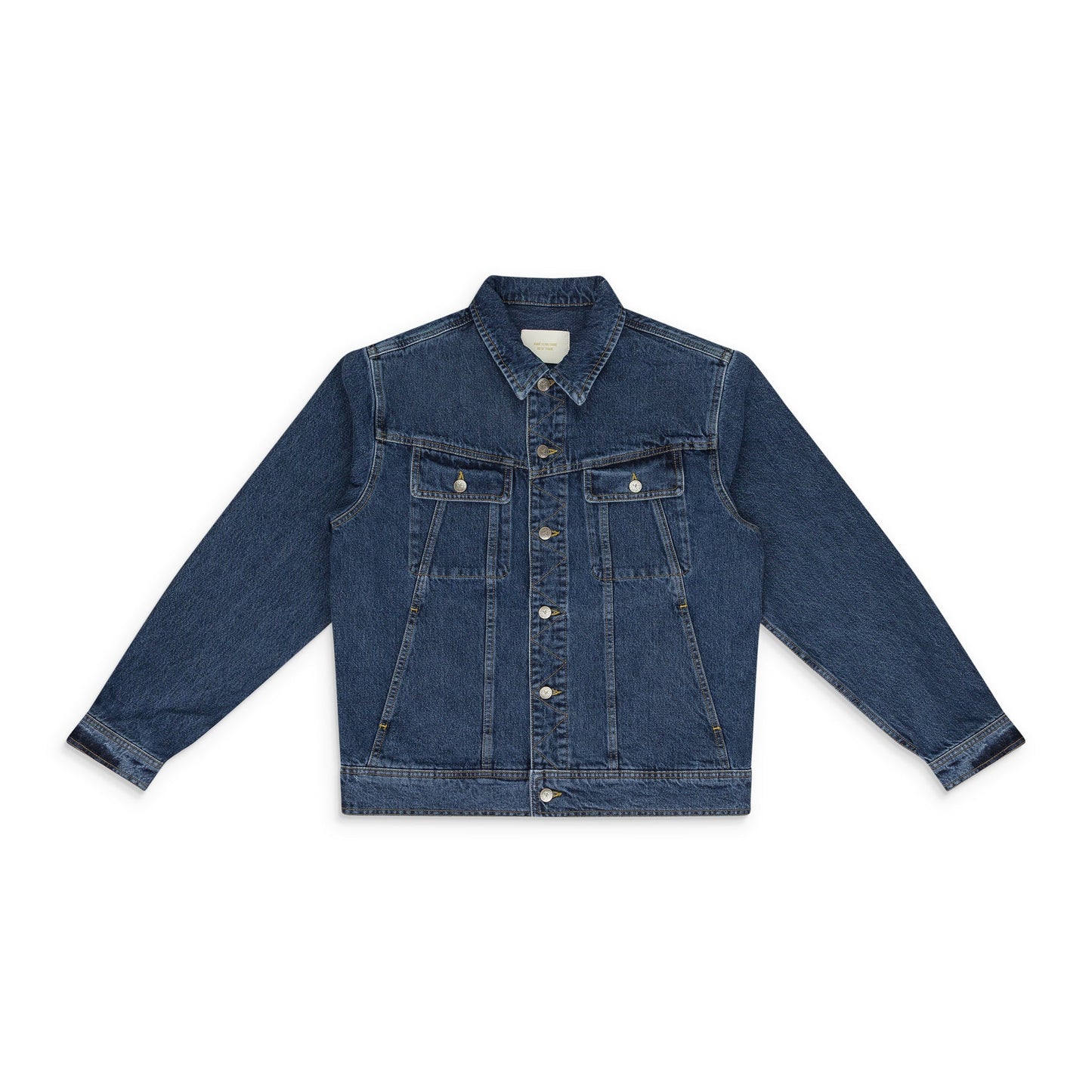 BLUE TRUCKER DENIM JACKET