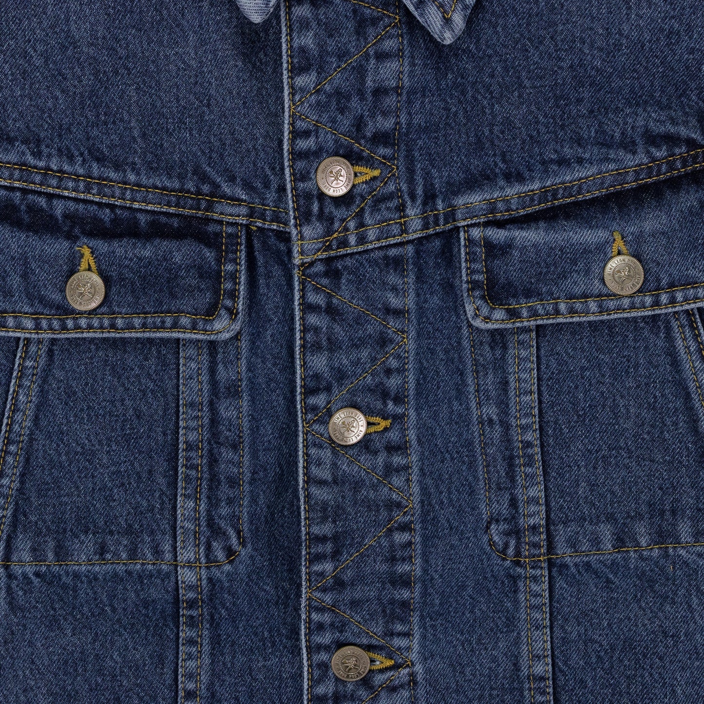 BLUE TRUCKER DENIM JACKET