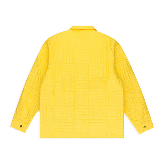 YELLOW REVERSIBLE FILLED OVERSHIRT