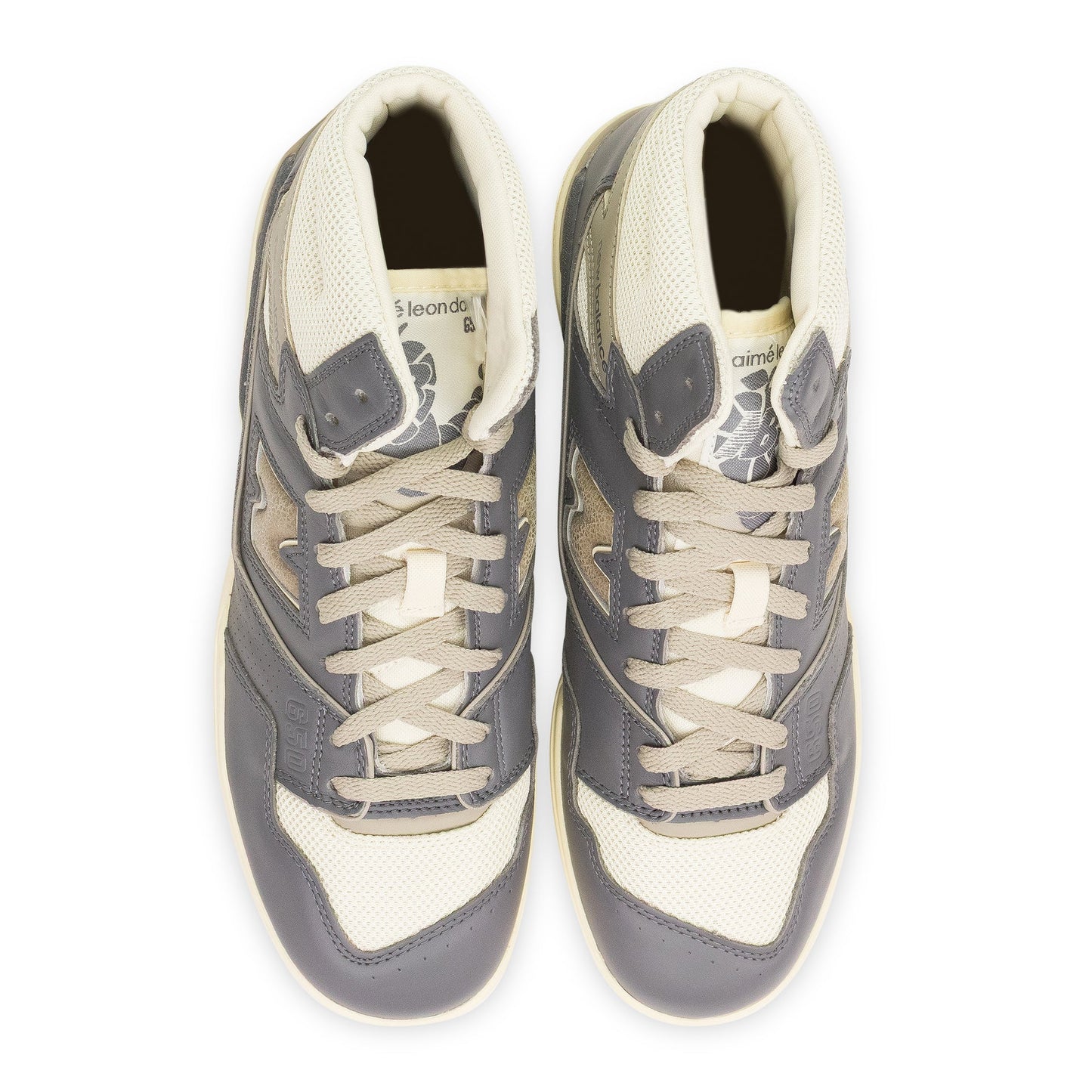 SILVER ALD / NEW BALANCE 650R SNEAKERS