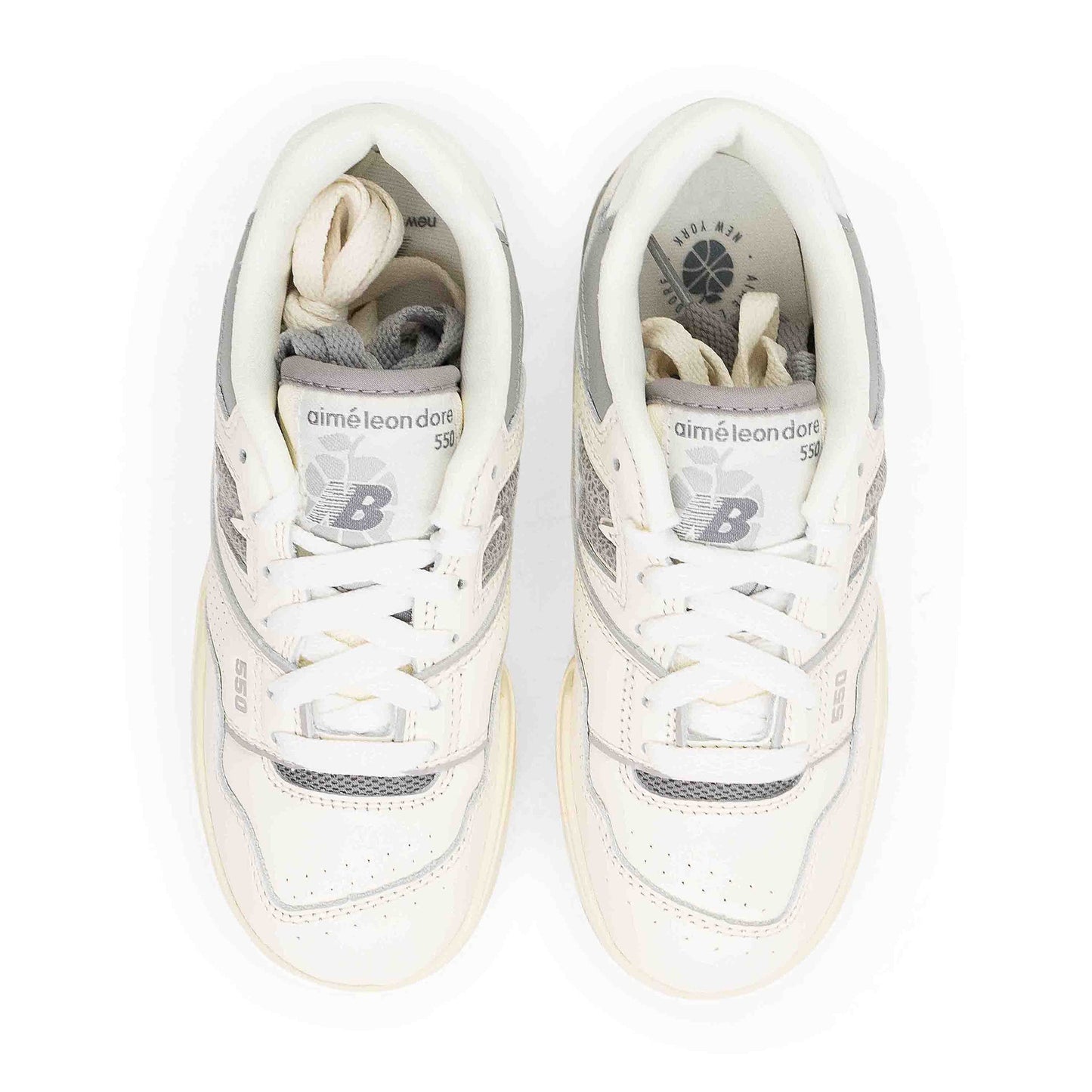 GREY NB P550 OXFORDS - KIDS SNEAKERS