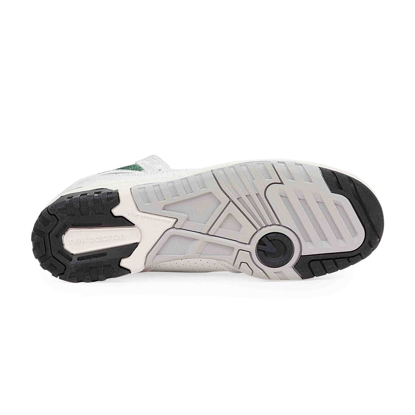 WHITE/GREEN NEW BALANCE 650R SNEAKERS