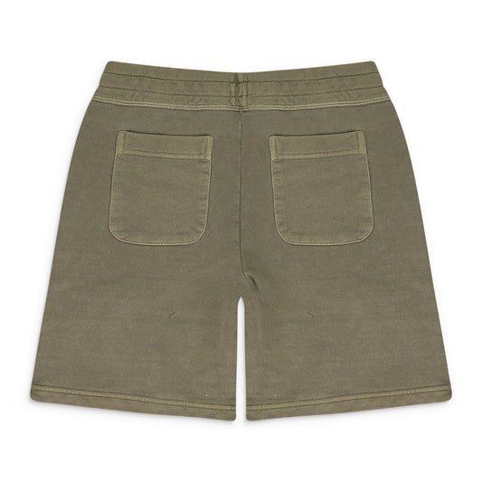 TAN GARMENT DYED UNIFORM SHORTS