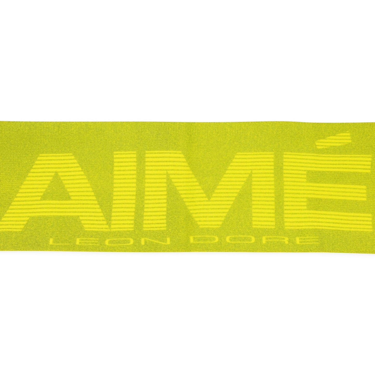 GREEN NEW BALANCE GEO PRINT WOOL SCARF