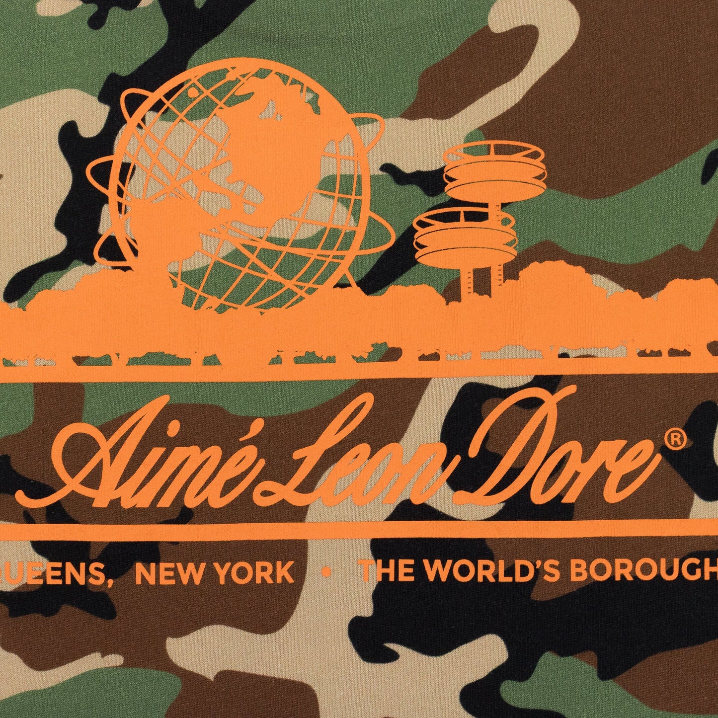 MULTICOLOR CAMO UNISPHERE T-SHIRT