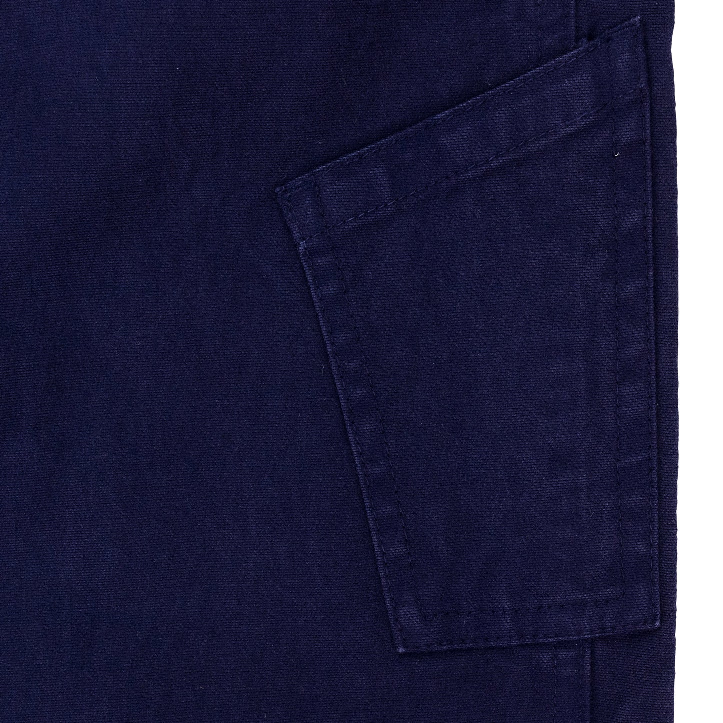 INDIGO GARMENT DYED WORKWEAR PANTS