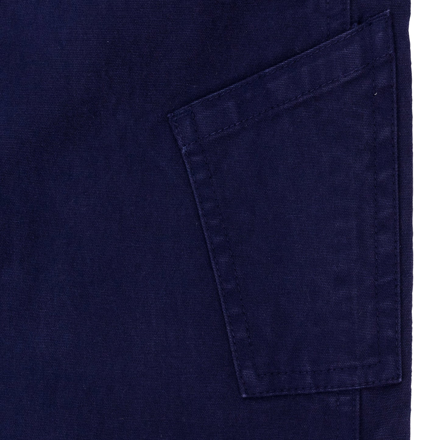 INDIGO GARMENT DYED WORKWEAR PANTS