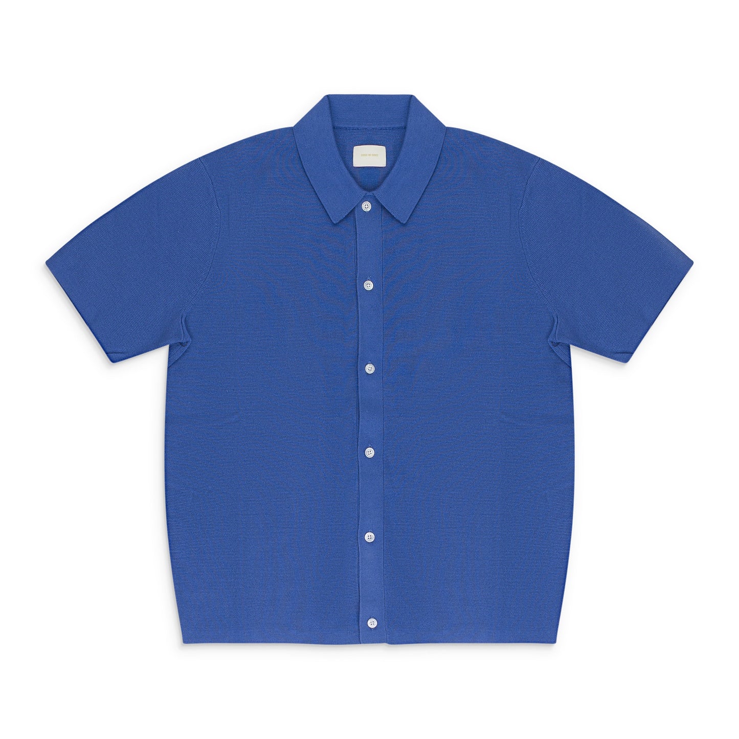 PERIWINKLE FULL BUTTON POLO CARDIGAN