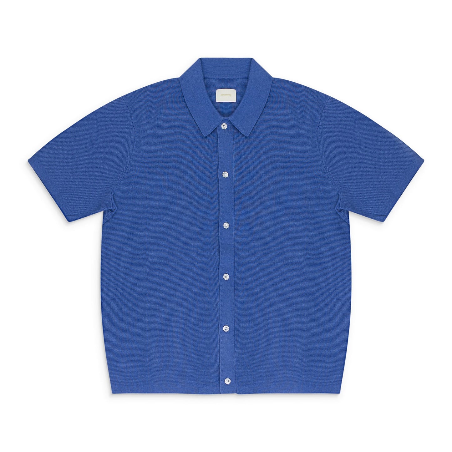 PERIWINKLE FULL BUTTON POLO CARDIGAN