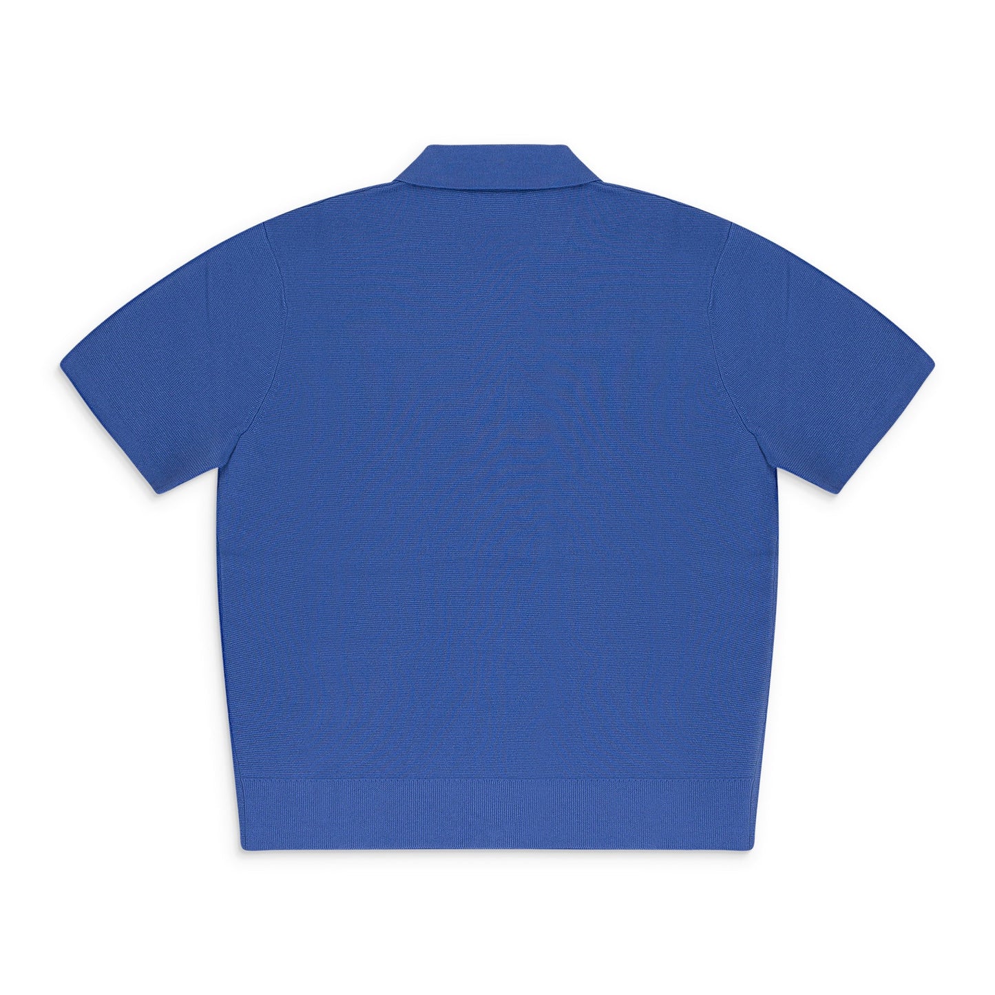 PERIWINKLE FULL BUTTON POLO CARDIGAN