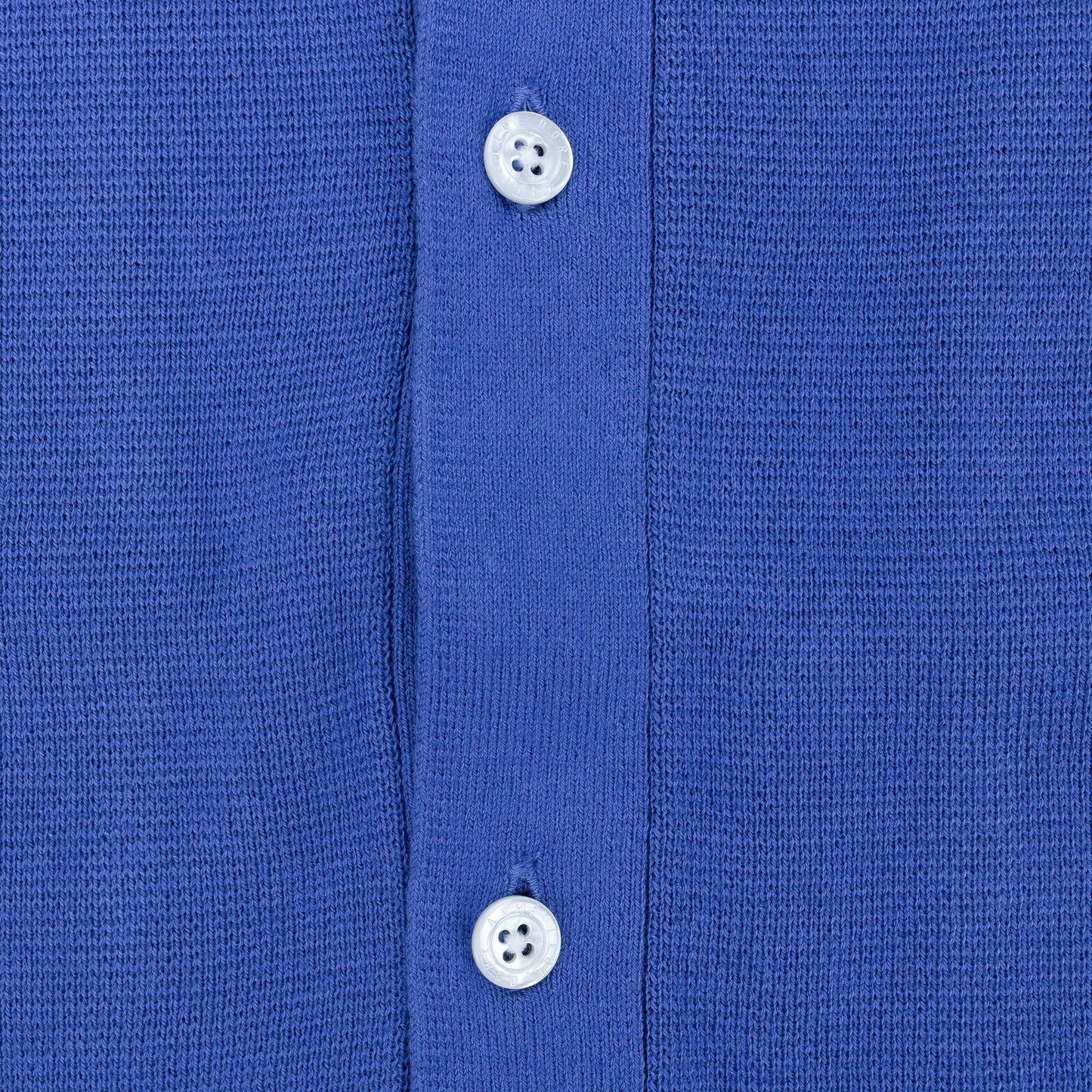 PERIWINKLE FULL BUTTON POLO CARDIGAN