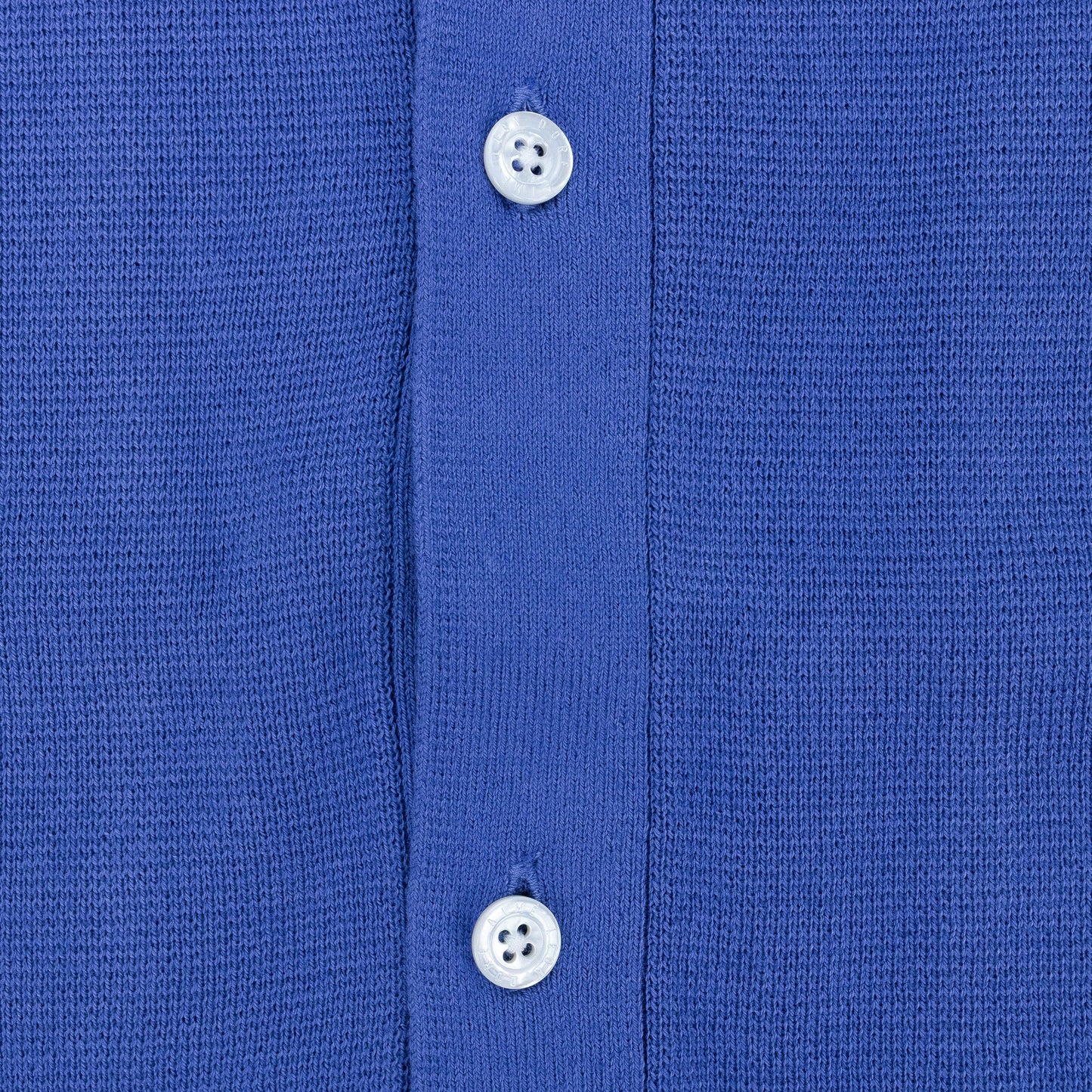 PERIWINKLE FULL BUTTON POLO CARDIGAN