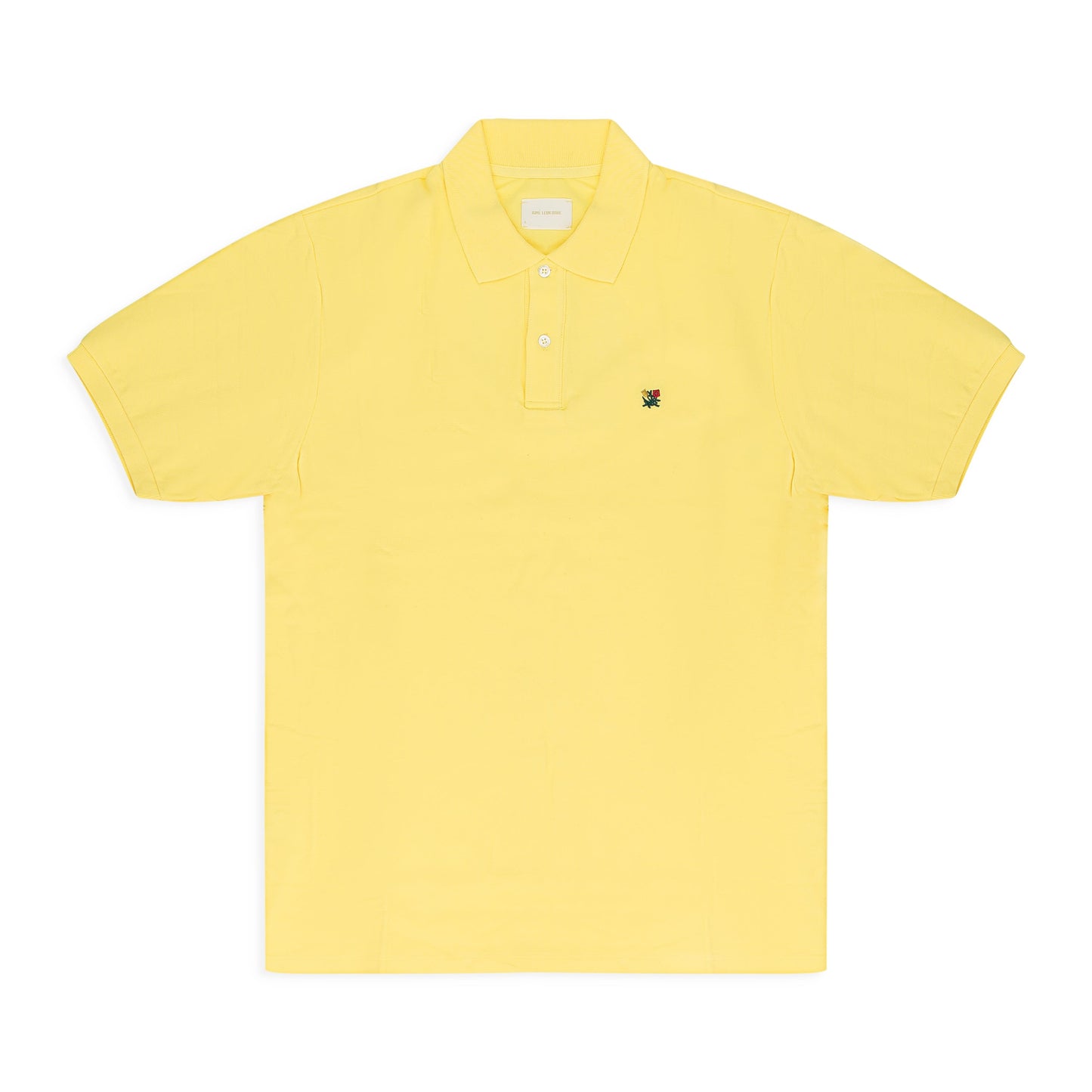 YELLOW CREST PIQUÉ POLO SHIRT