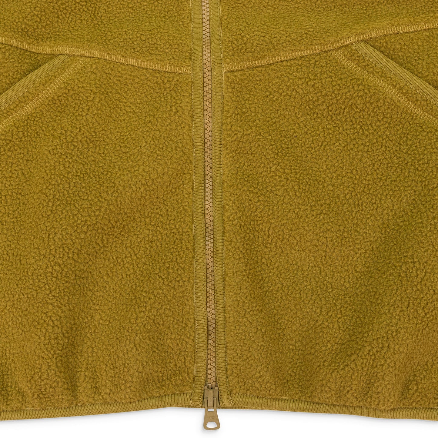 BROWN NEW BALANCE FULL-ZIP FLEECE HOODIE