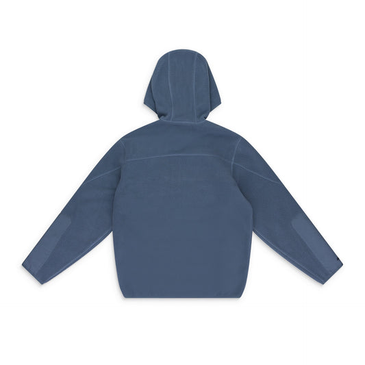 INDIGO NEW BALANCE FULL-ZIP FLEECE HOODIE