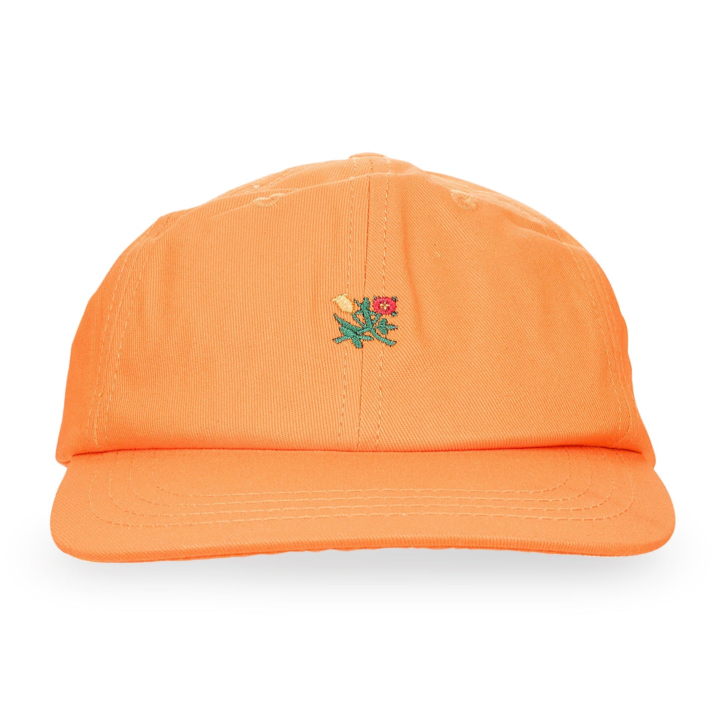 ORANGE BRUSHED CREST HAT
