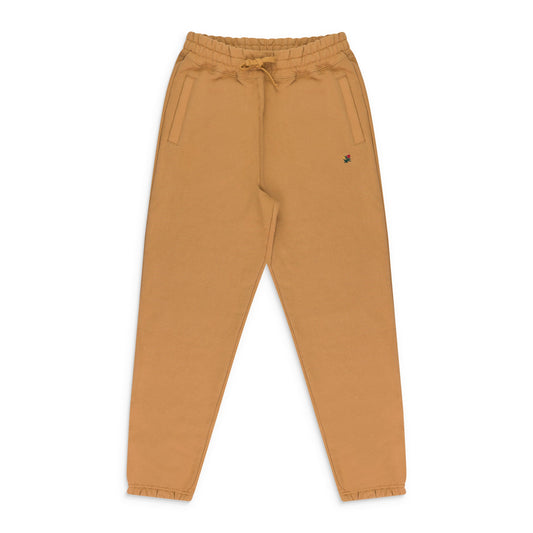 BROWN HEAVYWEIGHT CREST SWEATPANTS
