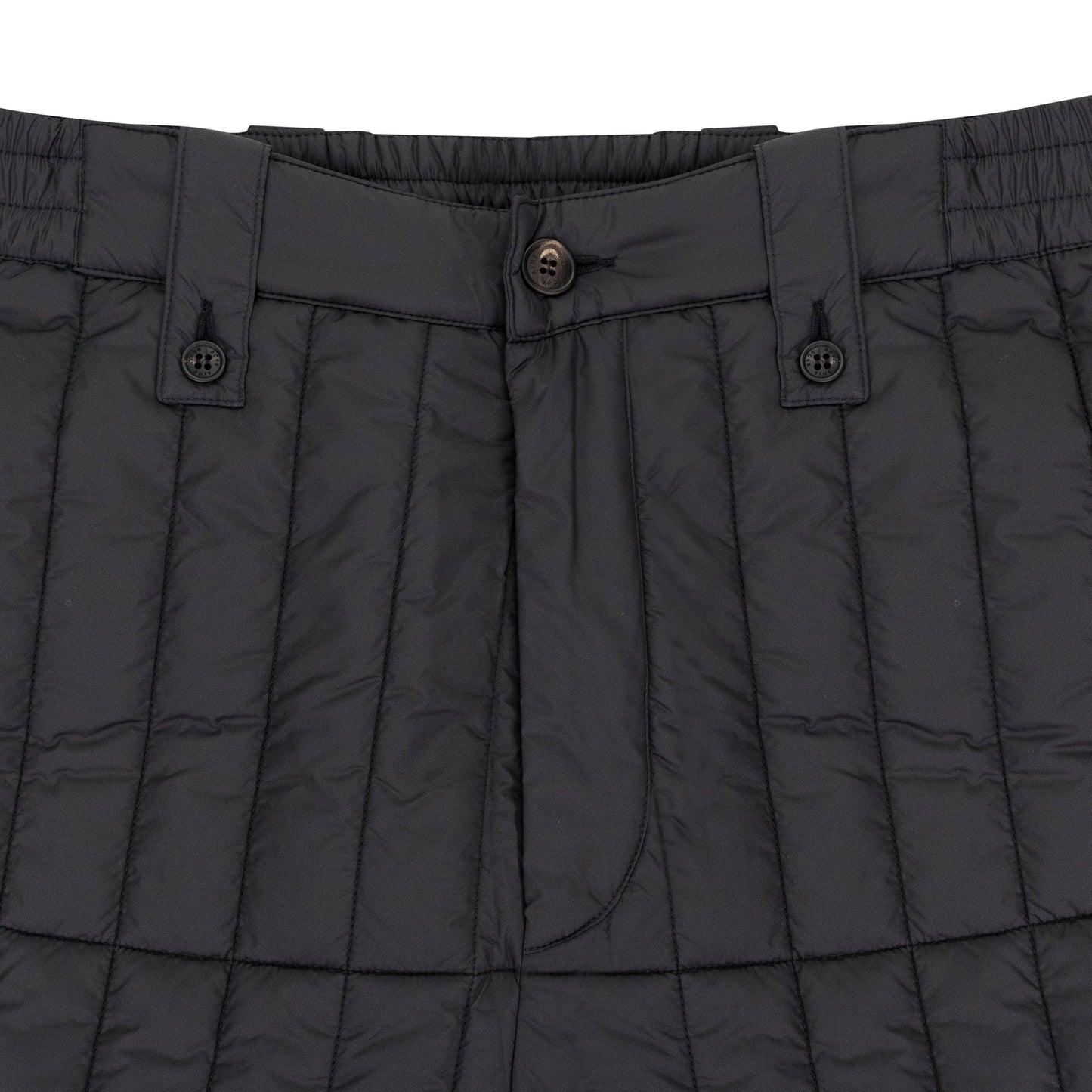 BLACK WOOLRICH FILLED PANTS
