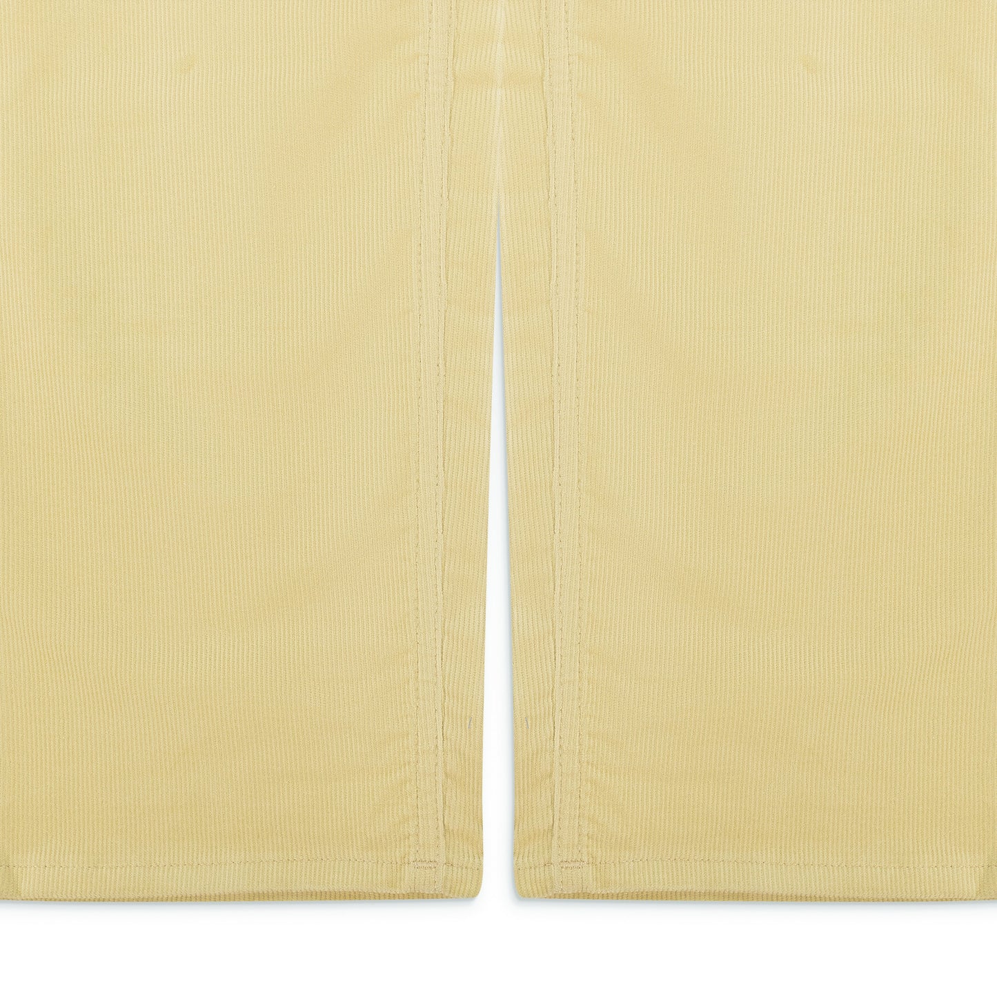 CREAM MICRO CORD RELAXED-FIT JEANS