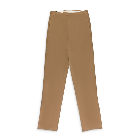 BEIGE CAMEL SUIT PANTS