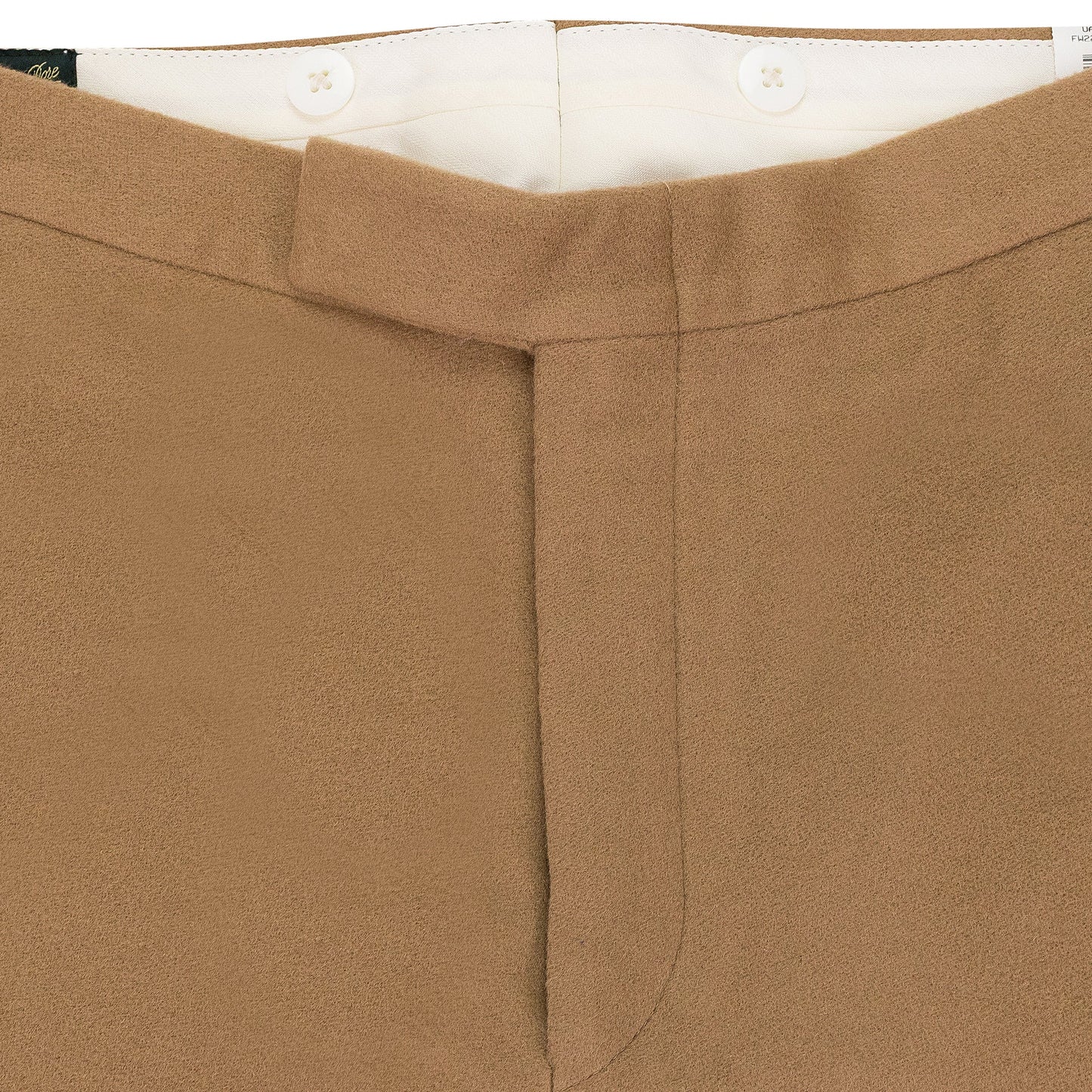 BEIGE CAMEL SUIT PANTS