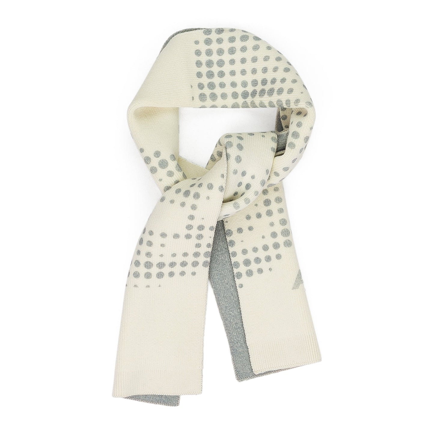 OFF-WHITE NEW BALANCE GEO PRINT WOOL SCARF