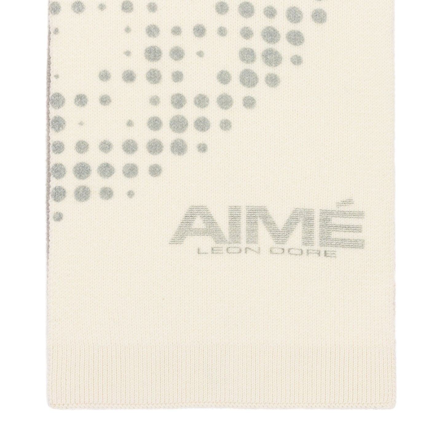 OFF-WHITE NEW BALANCE GEO PRINT WOOL SCARF