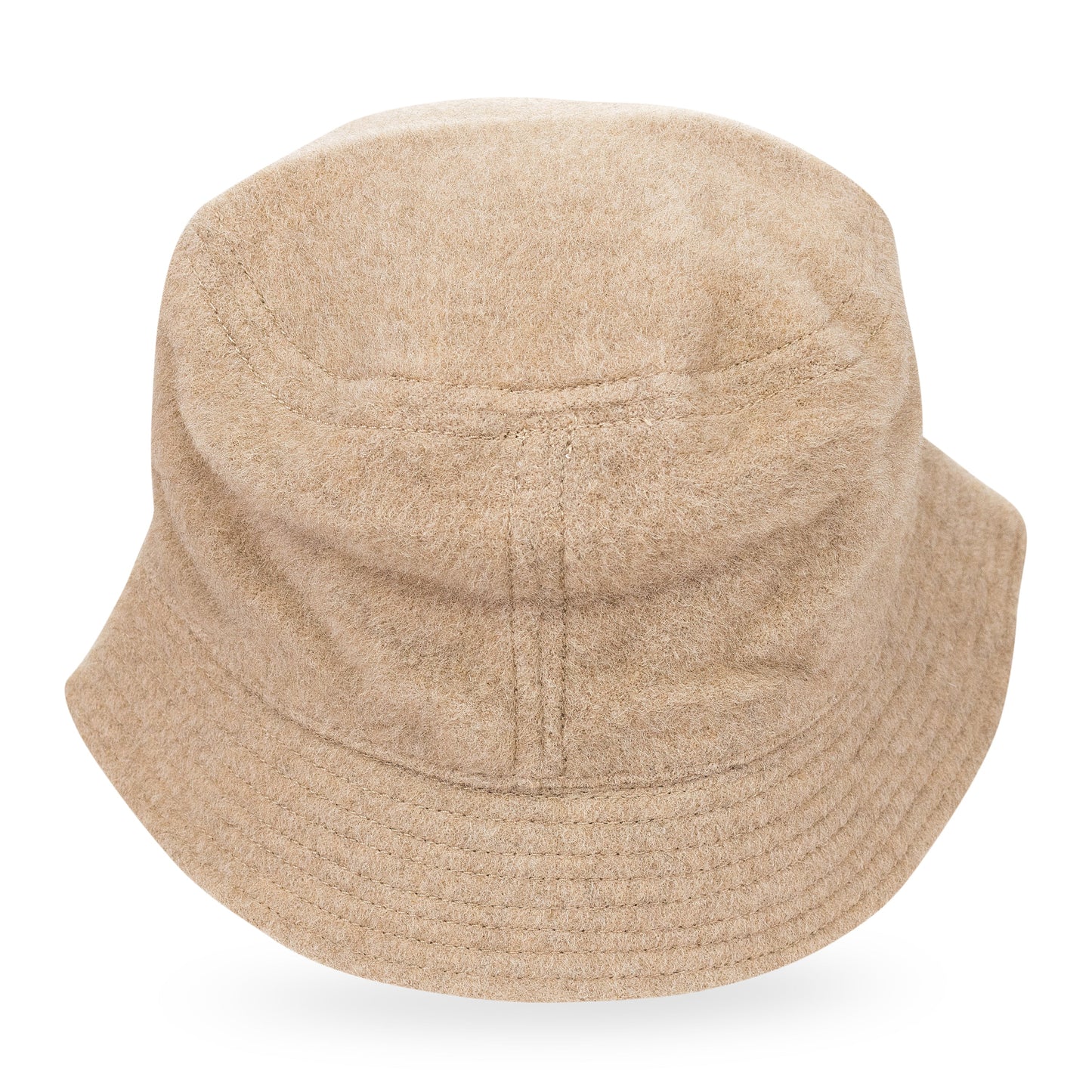 GREY ALPACA BUCKET HAT