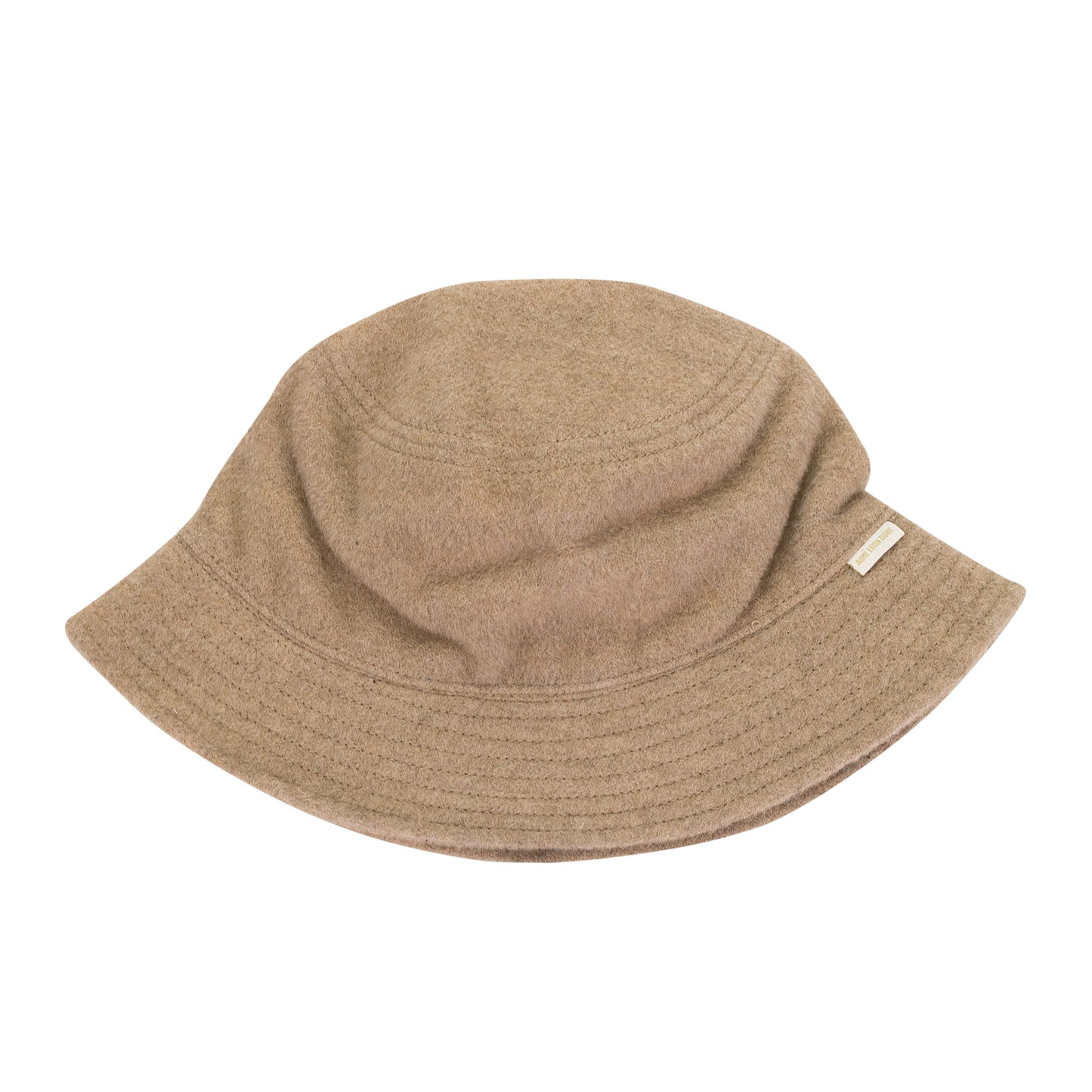 GREY ALPACA BUCKET HAT