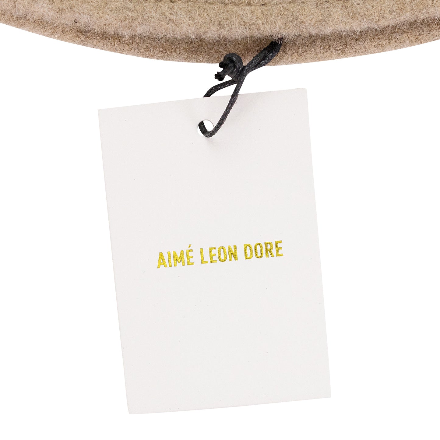GREY ALPACA BUCKET HAT