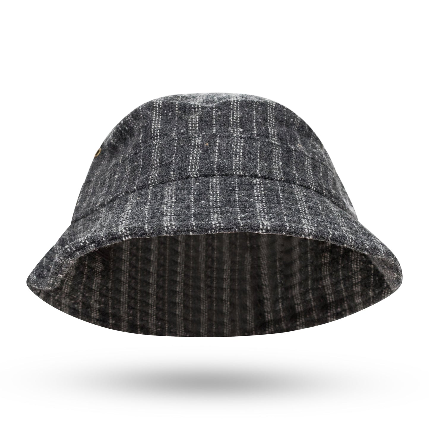 GRAY WOOL HERITAGE BUCKET HAT