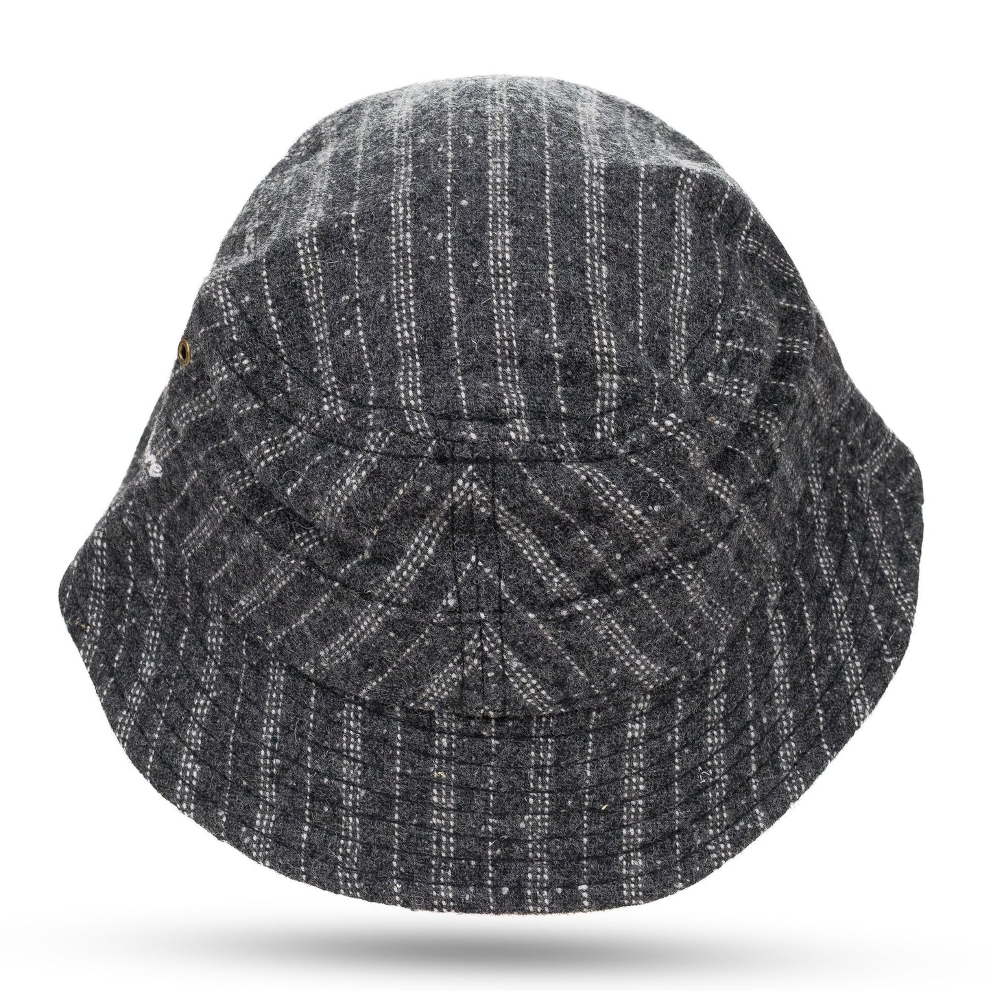 GRAY WOOL HERITAGE BUCKET HAT