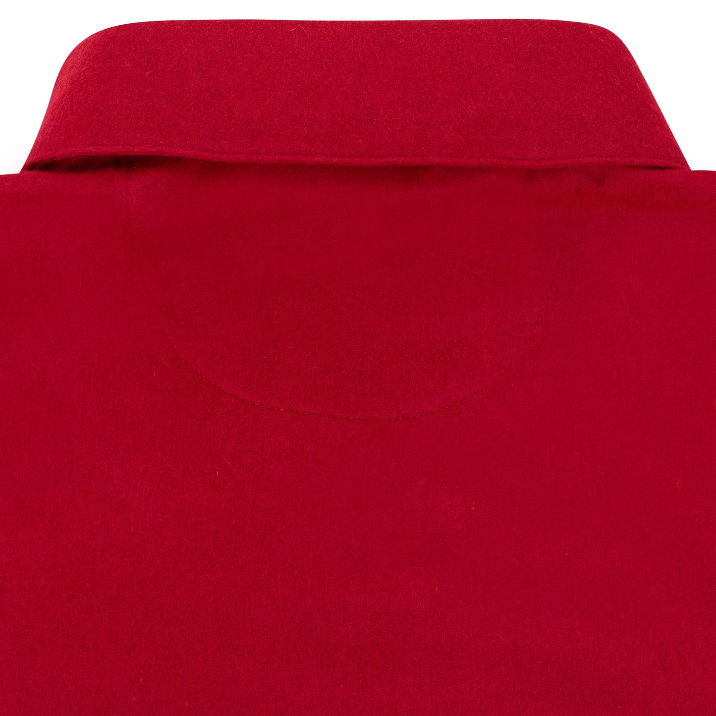 RED CASHMERE FIELD SHIRT