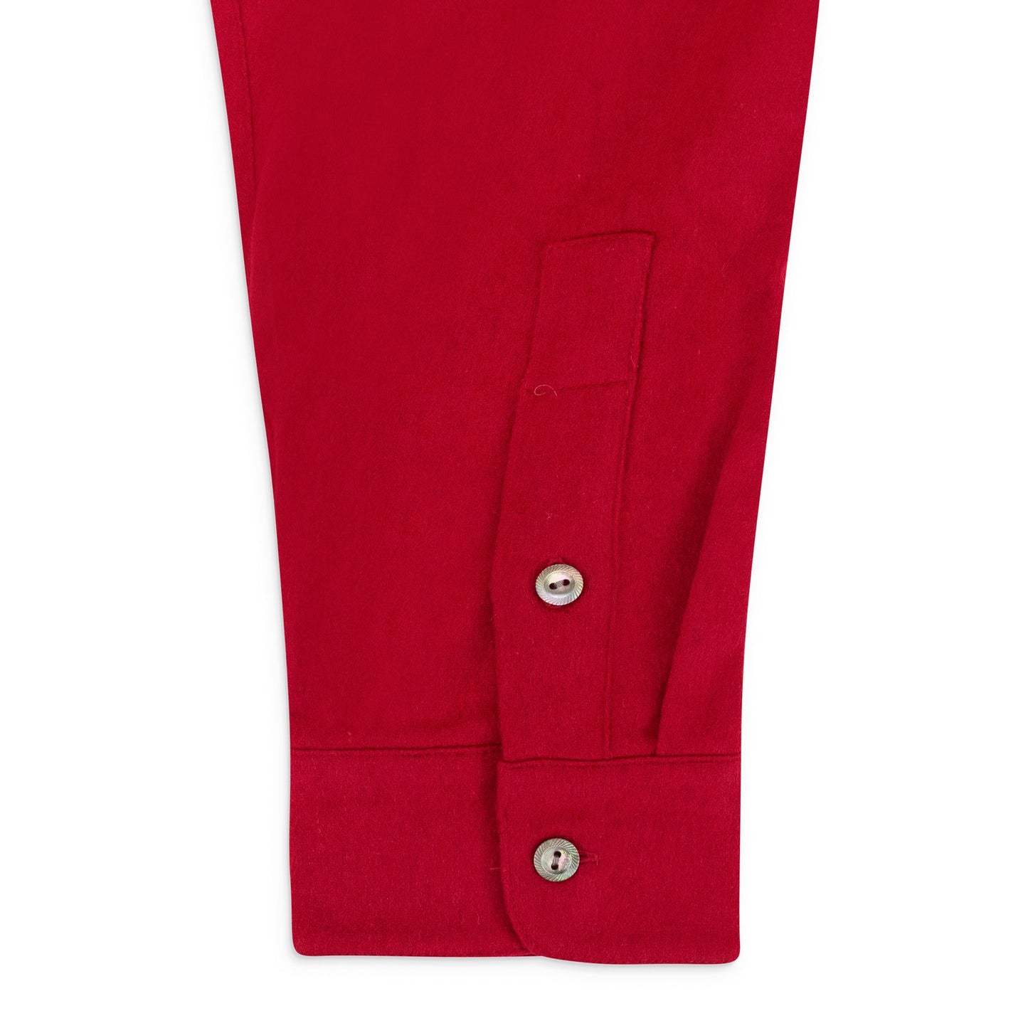 RED CASHMERE FIELD SHIRT