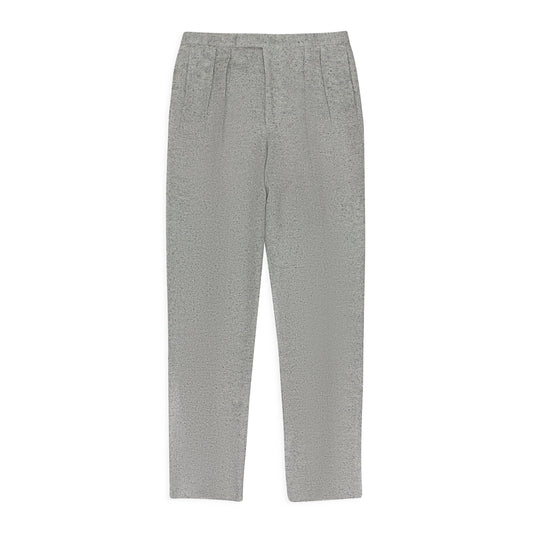 GRAY DONEGAL SUIT TROUSERS