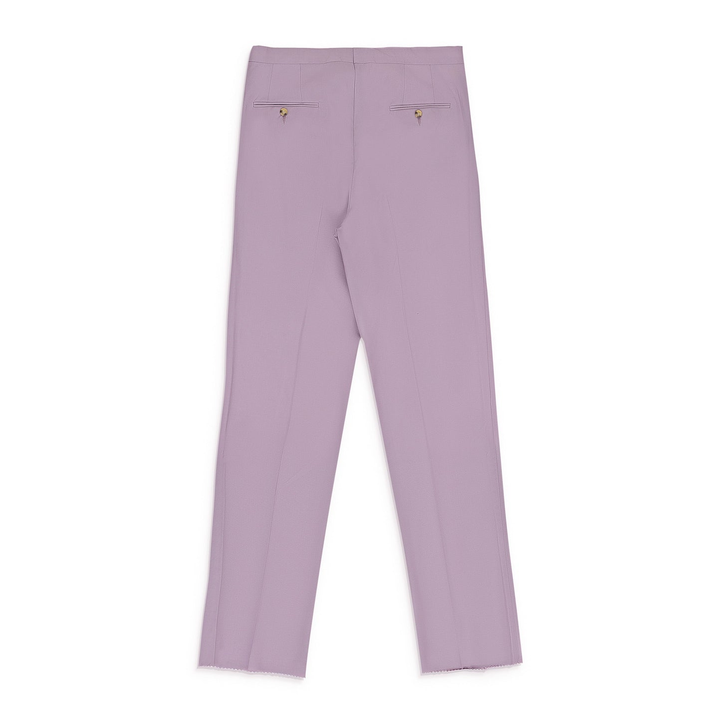 PINK TROPICAL WOOL SUIT TROUSERS