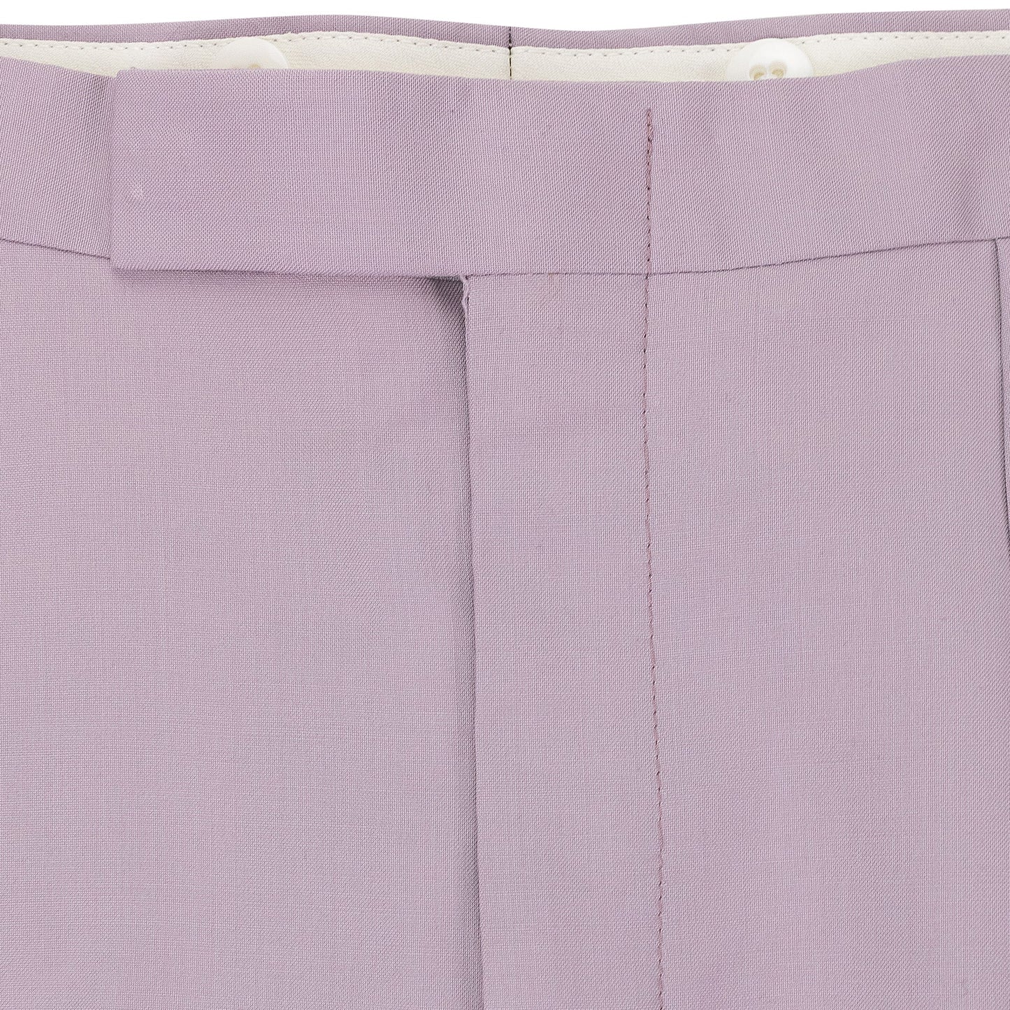 PINK TROPICAL WOOL SUIT TROUSERS