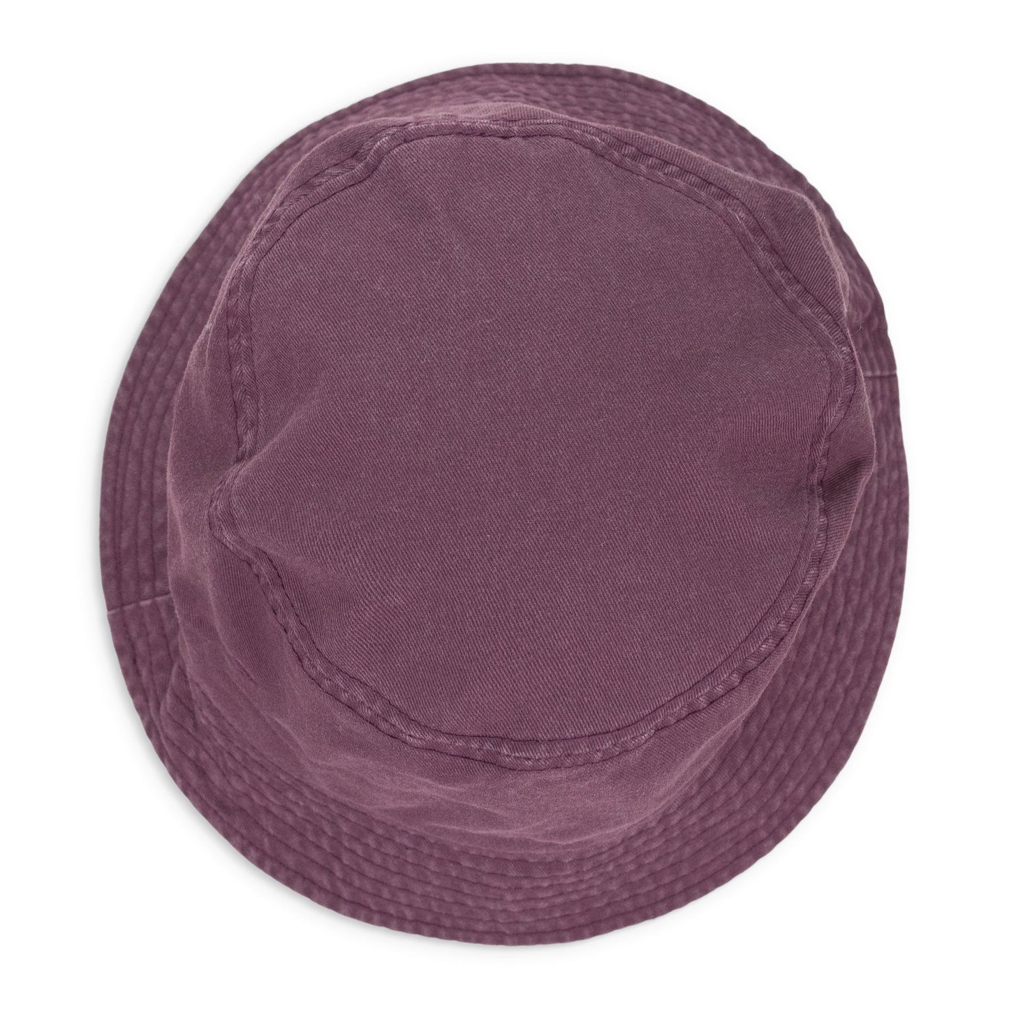 PURPLE WASHED CHINO BUCKET HAT