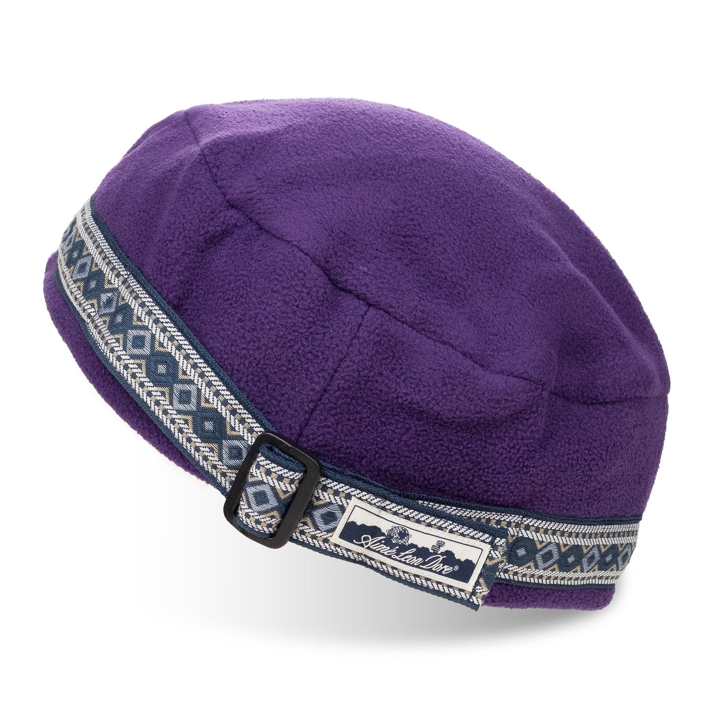 PURPLE FLEECE BEANIE