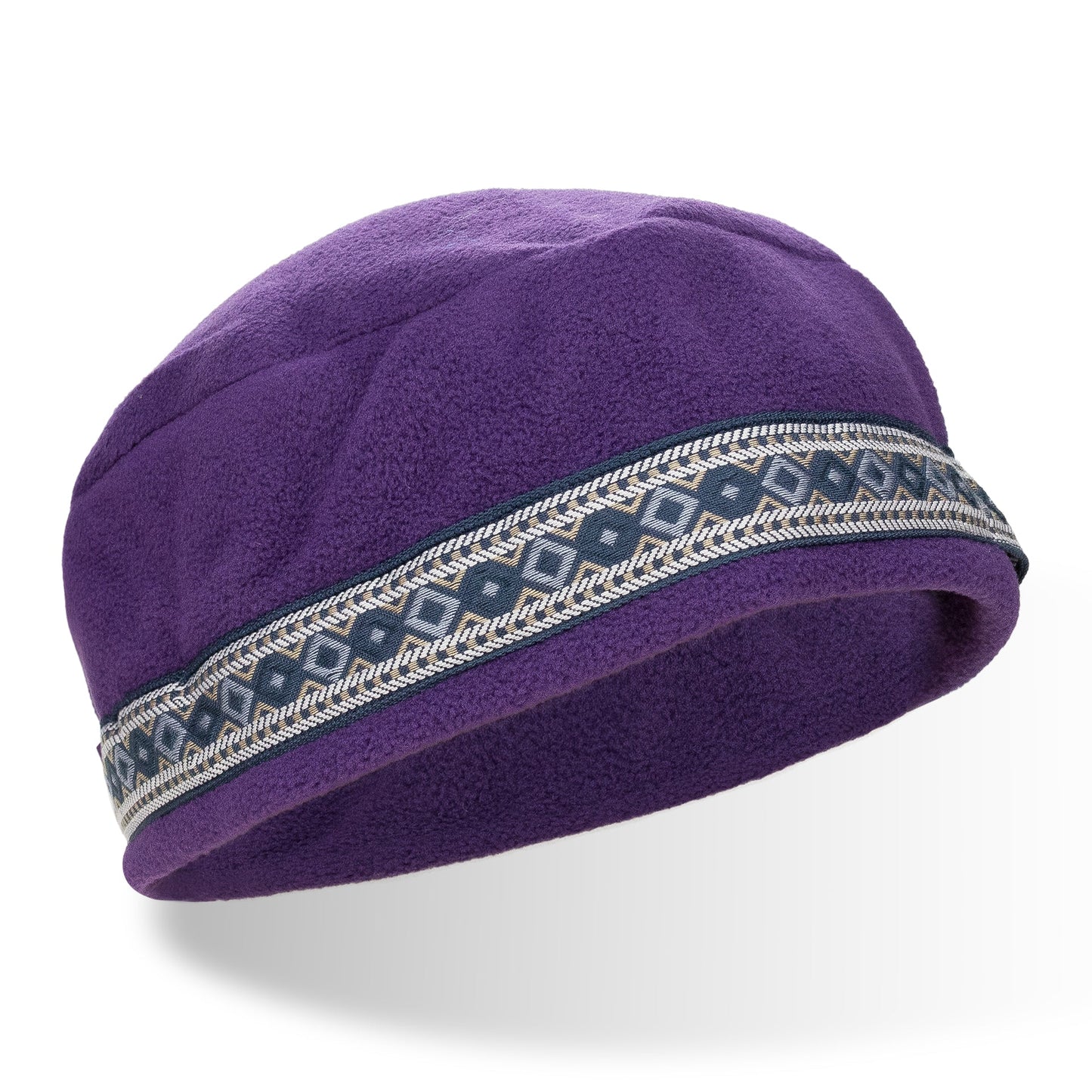 PURPLE FLEECE BEANIE