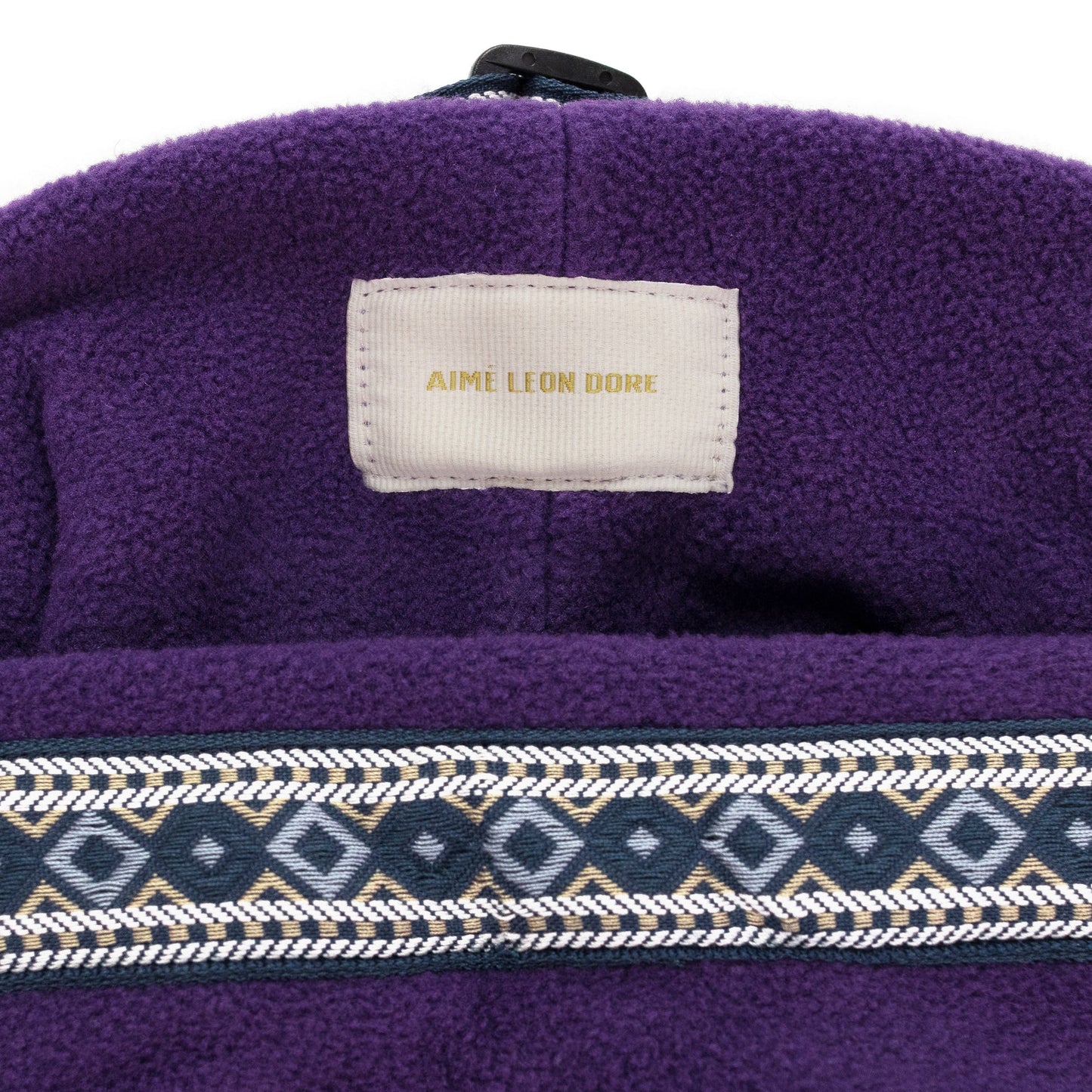 PURPLE FLEECE BEANIE