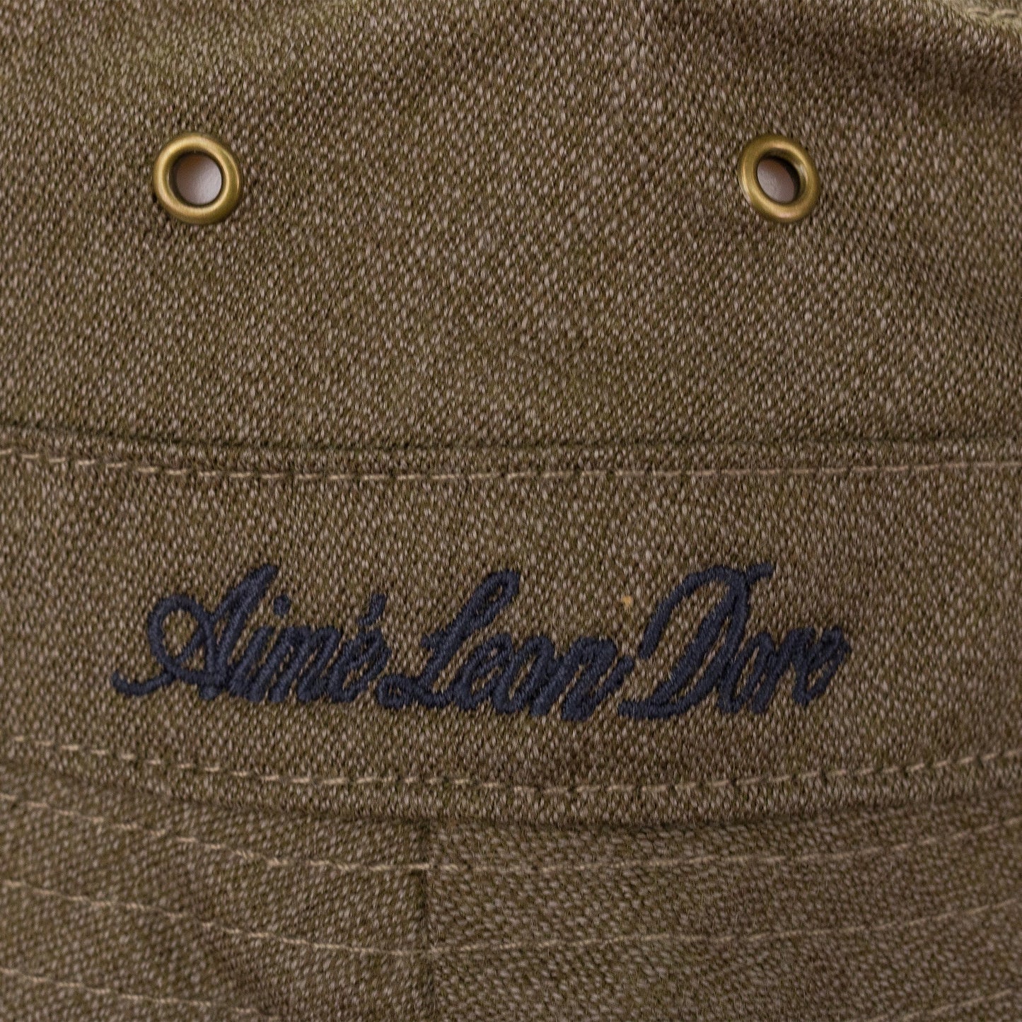 BROWN IKAT WOOL HERITAGE BUCKET HAT