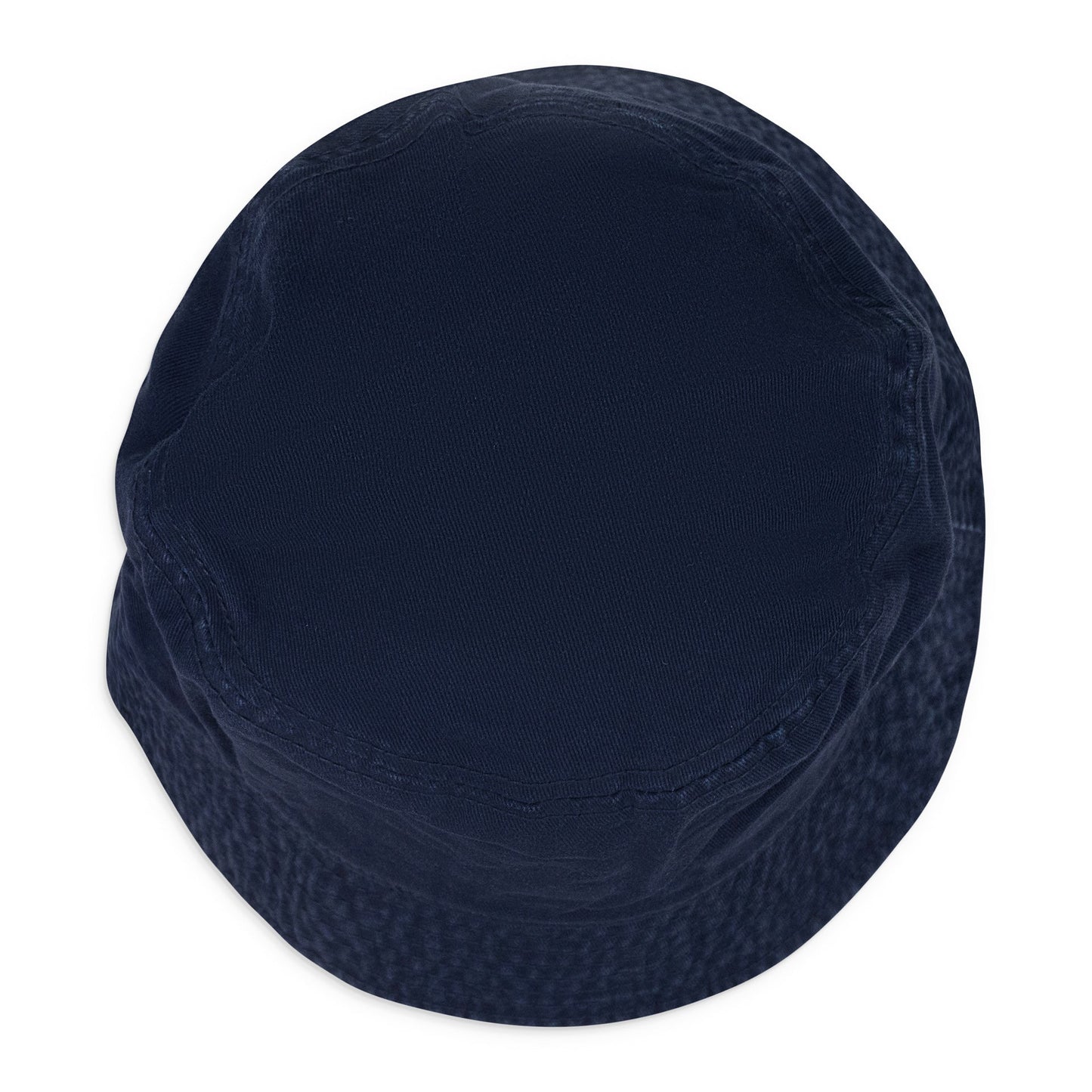 NAVY WASHED CHINO BUCKET HAT