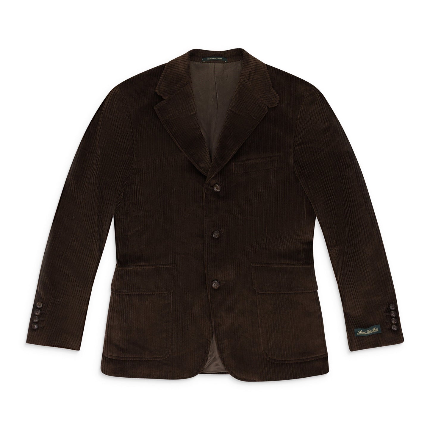 BROWN CORDUROY SUIT