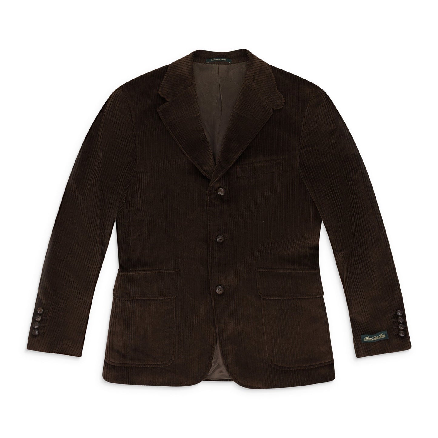 BROWN CORDUROY SUIT