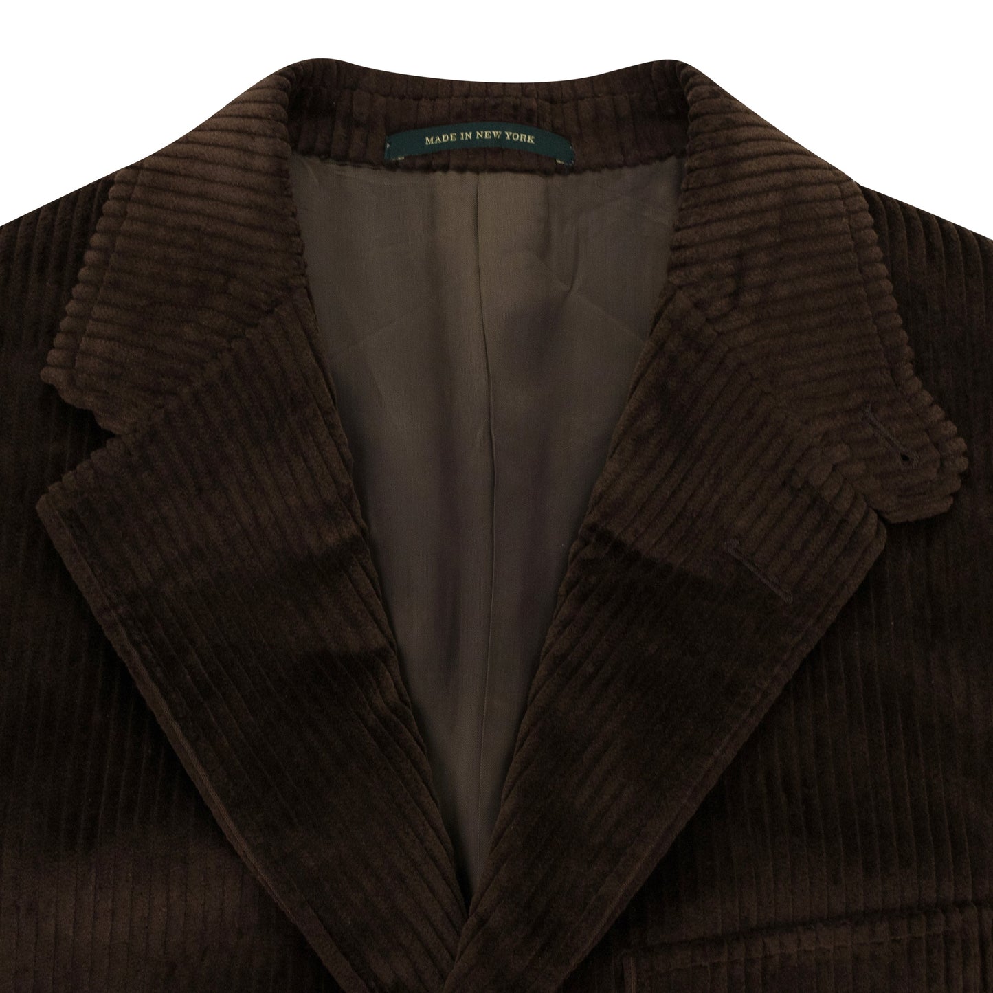 BROWN CORDUROY SUIT