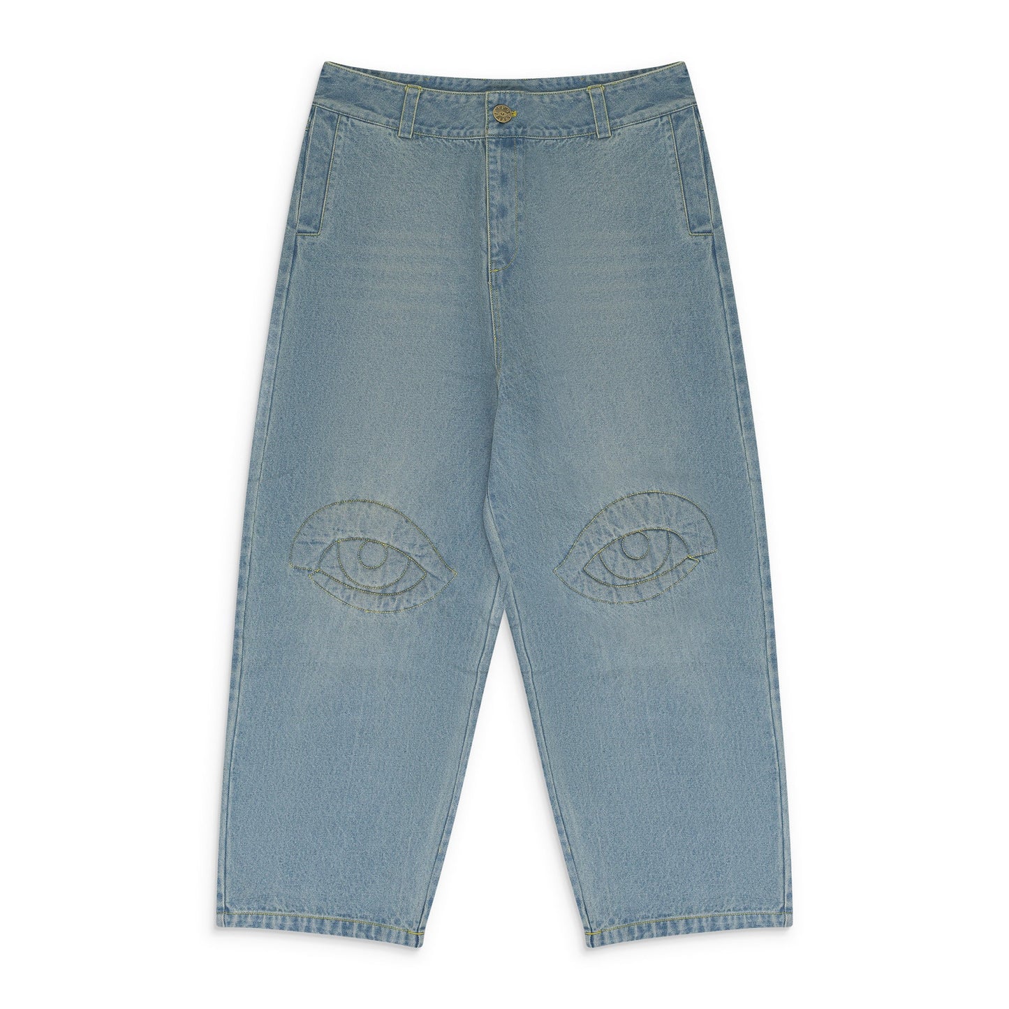 BLUE EYE PAD STRAIGHT-FIT JEANS